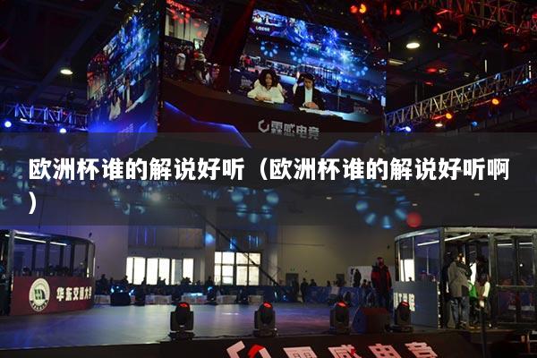 歐洲杯誰的解說好聽（歐洲杯誰的解說好聽?。? title=