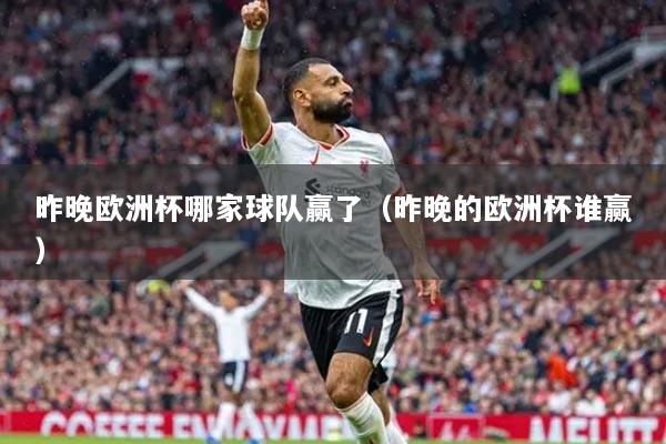昨晚歐洲杯哪家球隊(duì)贏了（昨晚的歐洲杯誰贏）