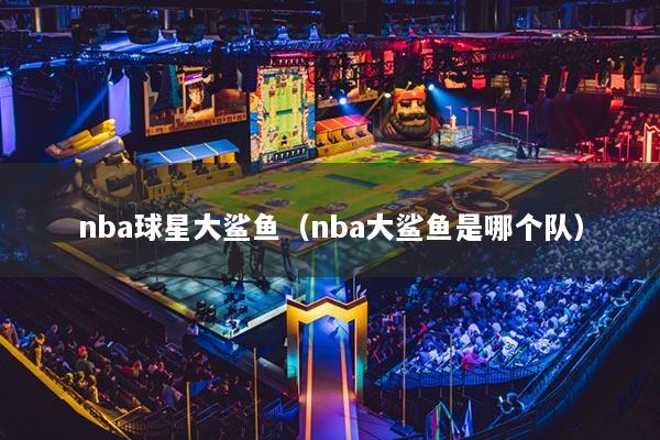 nba球星大鯊魚(yú)（nba大鯊魚(yú)是哪個(gè)隊(duì)）