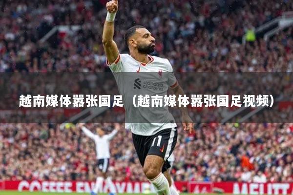 越南媒體囂張國足（越南媒體囂張國足視頻）