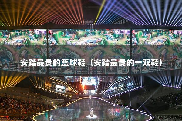 安踏最貴的籃球鞋（安踏最貴的一雙鞋）
