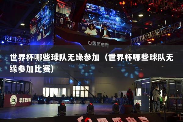 世界杯哪些球隊(duì)無(wú)緣參加（世界杯哪些球隊(duì)無(wú)緣參加比賽）