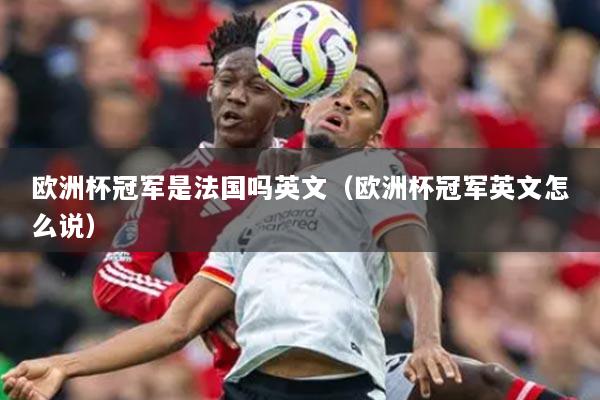 歐洲杯冠軍是法國(guó)嗎英文（歐洲杯冠軍英文怎么說）